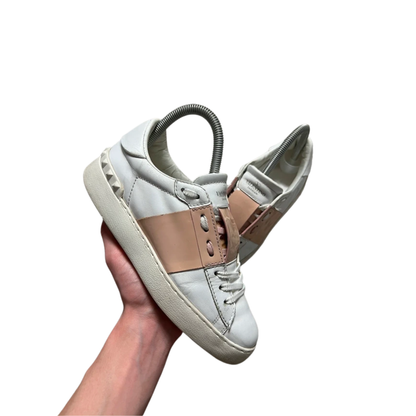 Valentino Open Sneakers (Pink) (Womens)