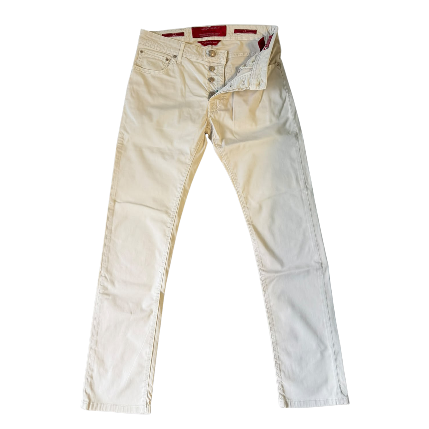 Jacob Cohën 688 Slim Fit Jeans (White)