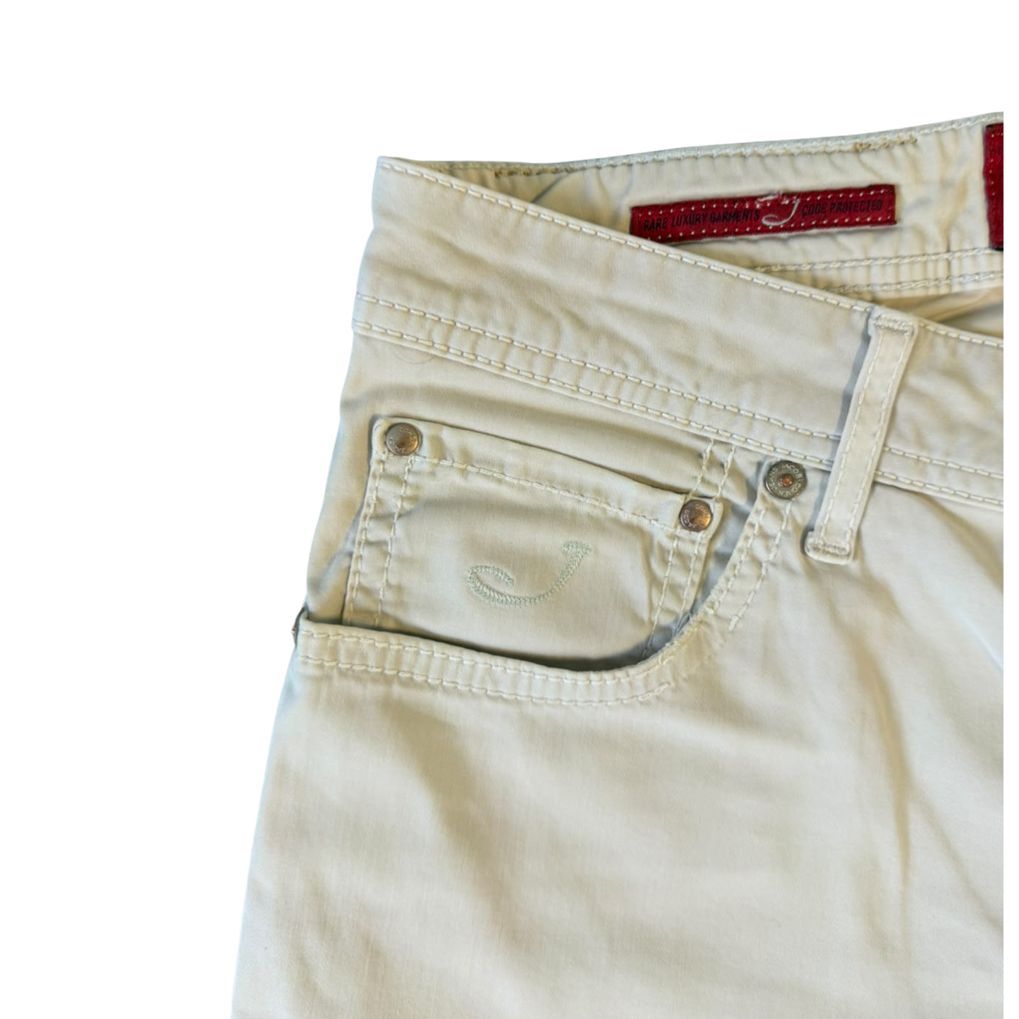 Jacob Cohën 688 Slim Fit Jeans (White)