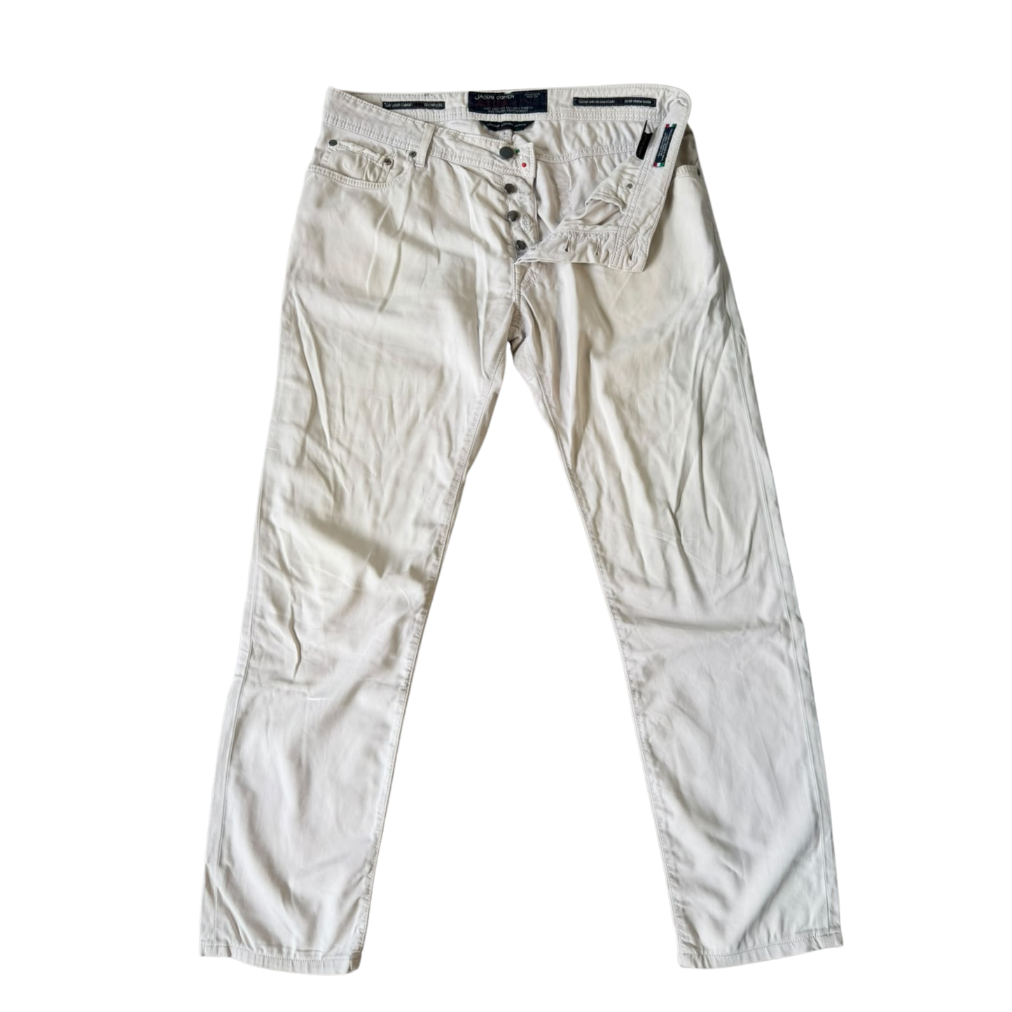 Jacob Cohën 688 Slim Fit Jeans (White)