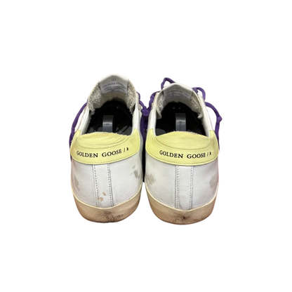Golden Goose Superstar Sneakers (White) (Womens)
