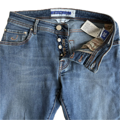 Jacob Cohën Nick Slim Fit Jeans (Navy)