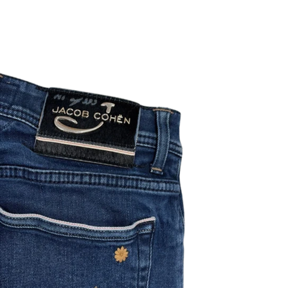 Jacob Cohën 622 Slim Fit Jeans (Navy)