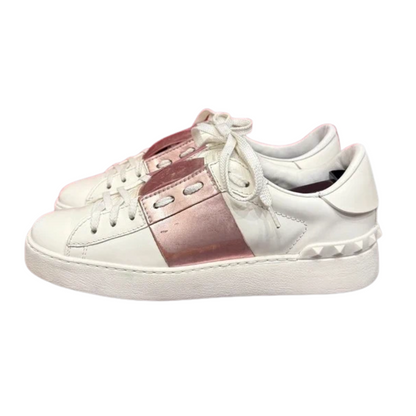 Valentino Open Sneakers (Pink) (Womens)