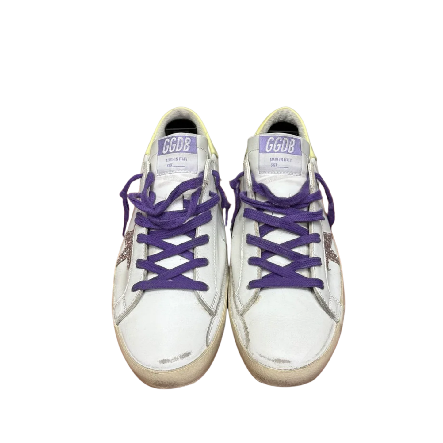 Golden Goose Superstar Sneakers (White) (Womens)