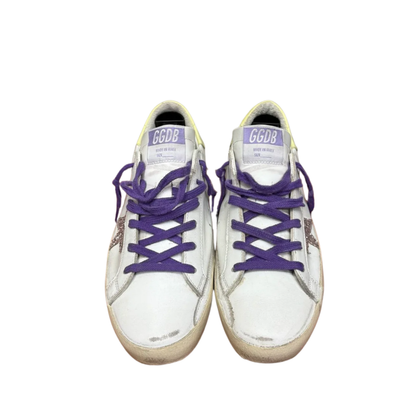 Golden Goose Superstar Sneakers (White) (Womens)