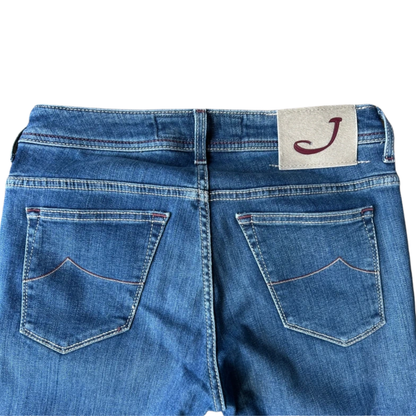 Jacob Cohën 613 Slim Fit Jeans (Navy)