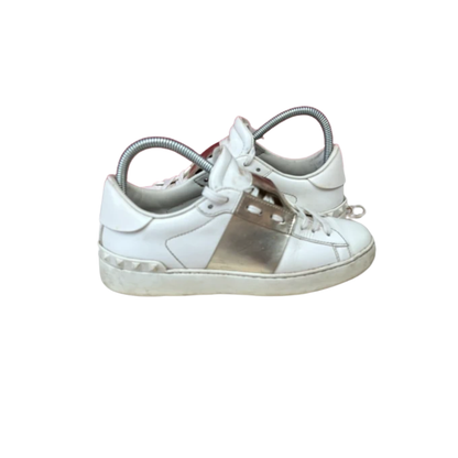 Valentino Open Sneakers (Gold) (Womens)