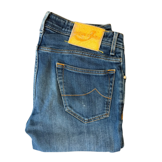 Jacob Cohën 688 Slim Fit Jeans (Navy)