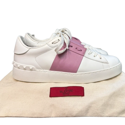 Valentino Garavani Rockstud Open Sneakers (purple) (Womens)