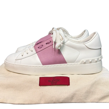 Valentino Garavani Rockstud Open Sneakers (purple) (Womens)