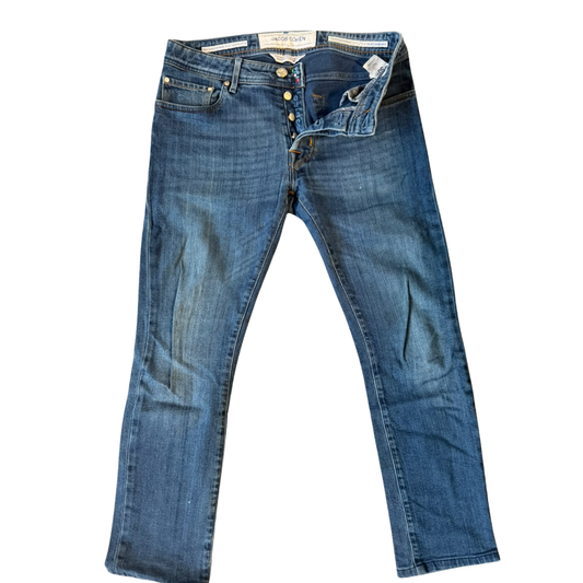 Jacob Cohën 688 Slim Fit Jeans (Navy)