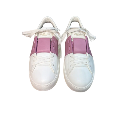 Valentino Garavani Rockstud Open Sneakers (purple) (Womens)