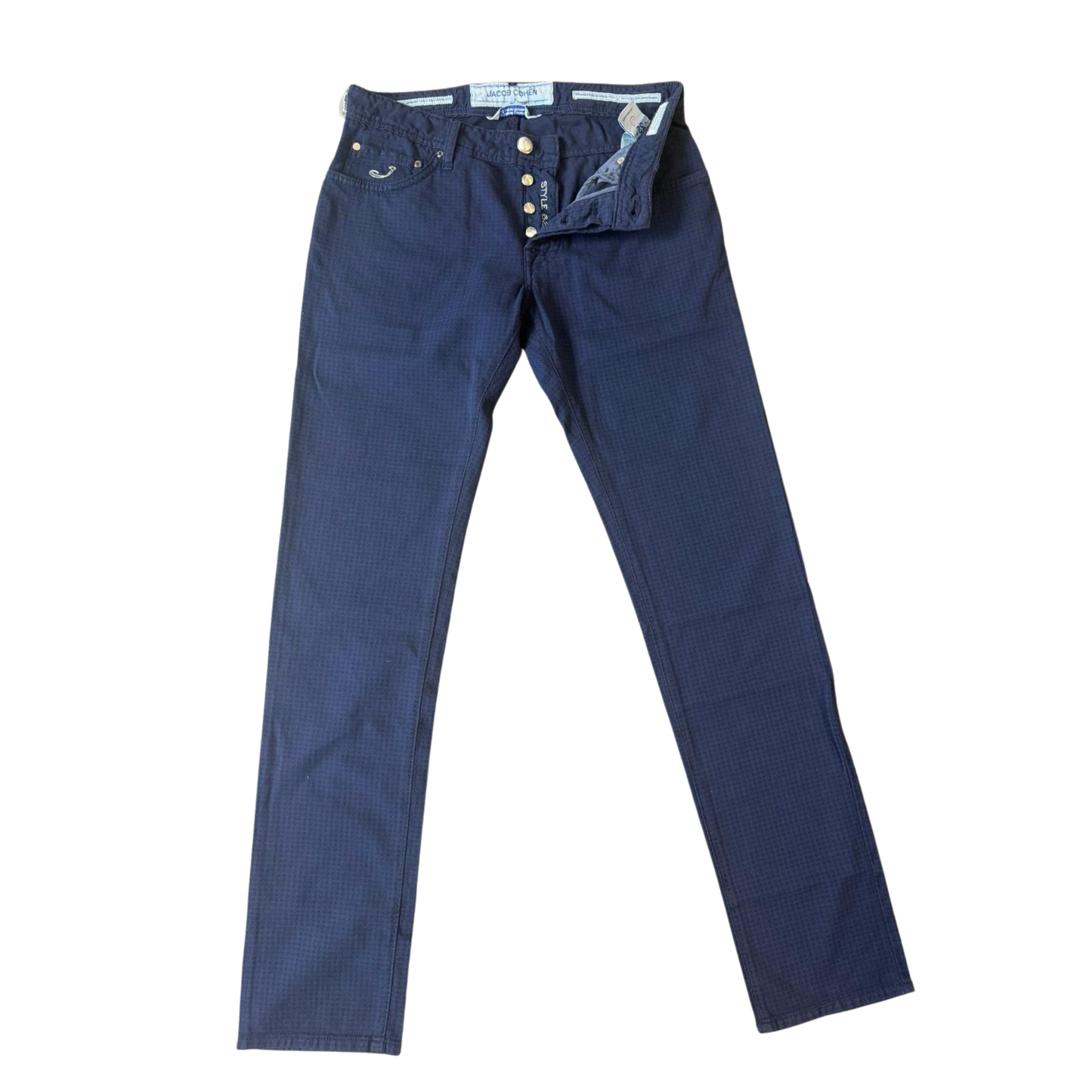 Jacob Cohën 622 Slim fit Jeans (Navy) (New)