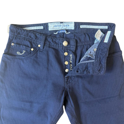 Jacob Cohën 622 Slim fit Jeans (Navy) (New)