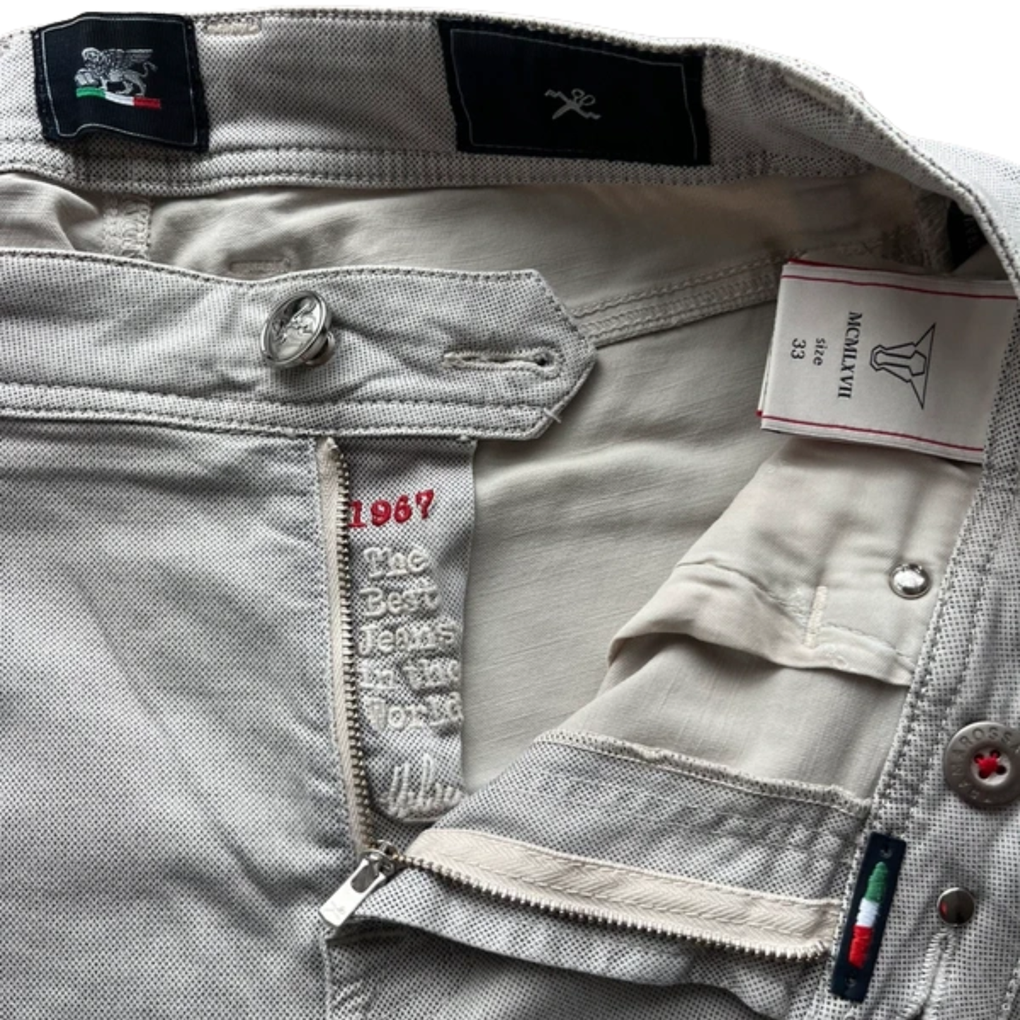 Tramarossa Leonardo Slim-fit Jeans (White)