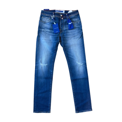 Jacob Cohën Bard Slim Fit Jeans (Navy) (New)
