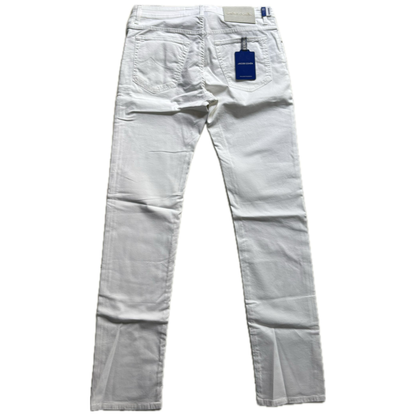 Jacob Cohën Bard Slim Fit Jeans (White) (New)