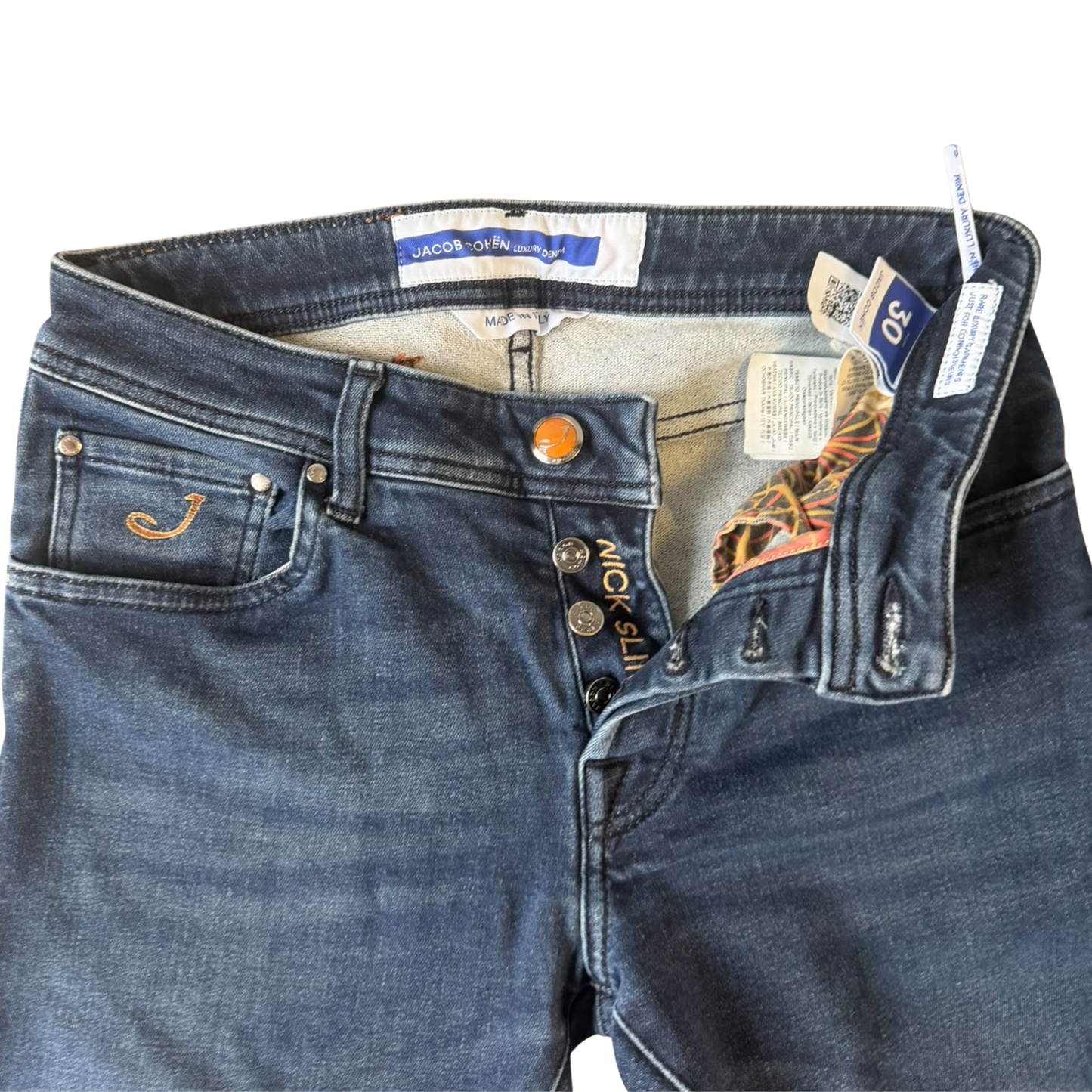 Jacob Cohën Nick Slim fit Jeans (Navy)