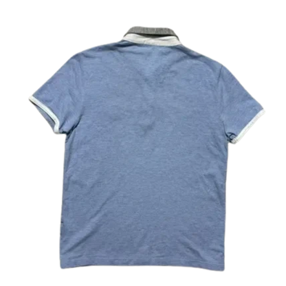 Moncler Maglia Polo Shirt (Blue)