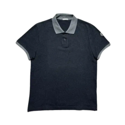 Moncler Maglia Polo Shirt (Navy)