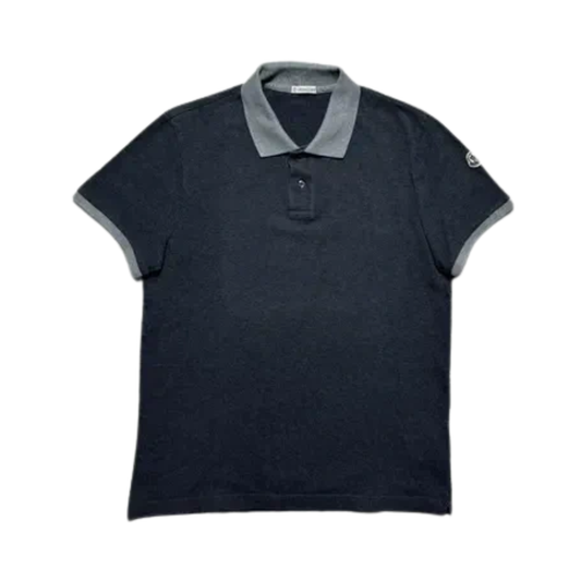 Moncler Maglia Polo Shirt (Navy)