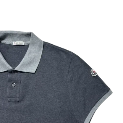 Moncler Maglia Polo Shirt (Navy)