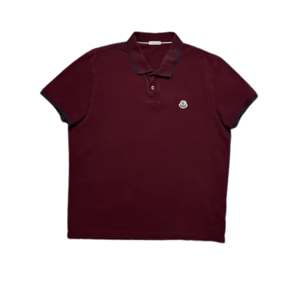 Moncler Maglia Polo Shirt (Red)