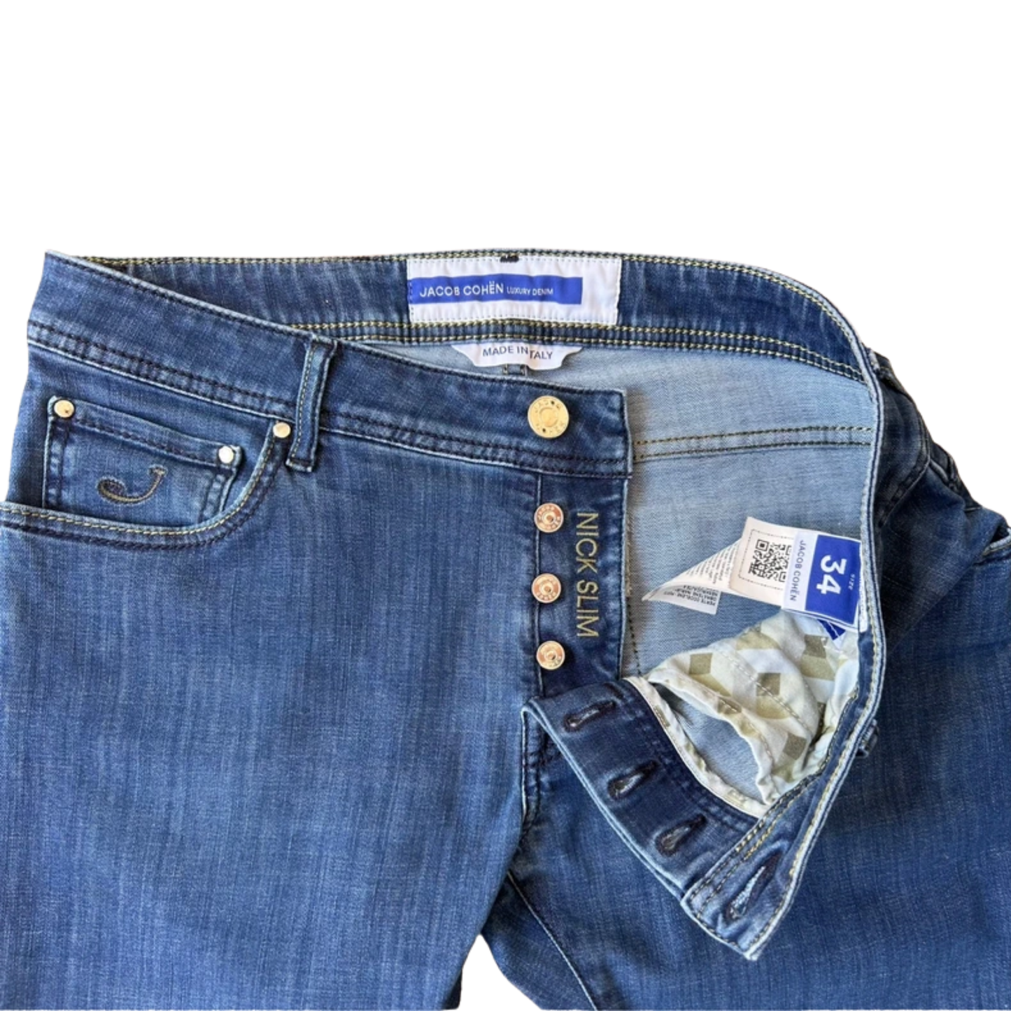 Jacob Cohën Nick Slim fit Jeans (Navy)