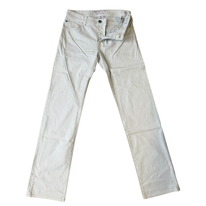 Jacob Cohën Handmade Slim fit Jeans (White) (New)