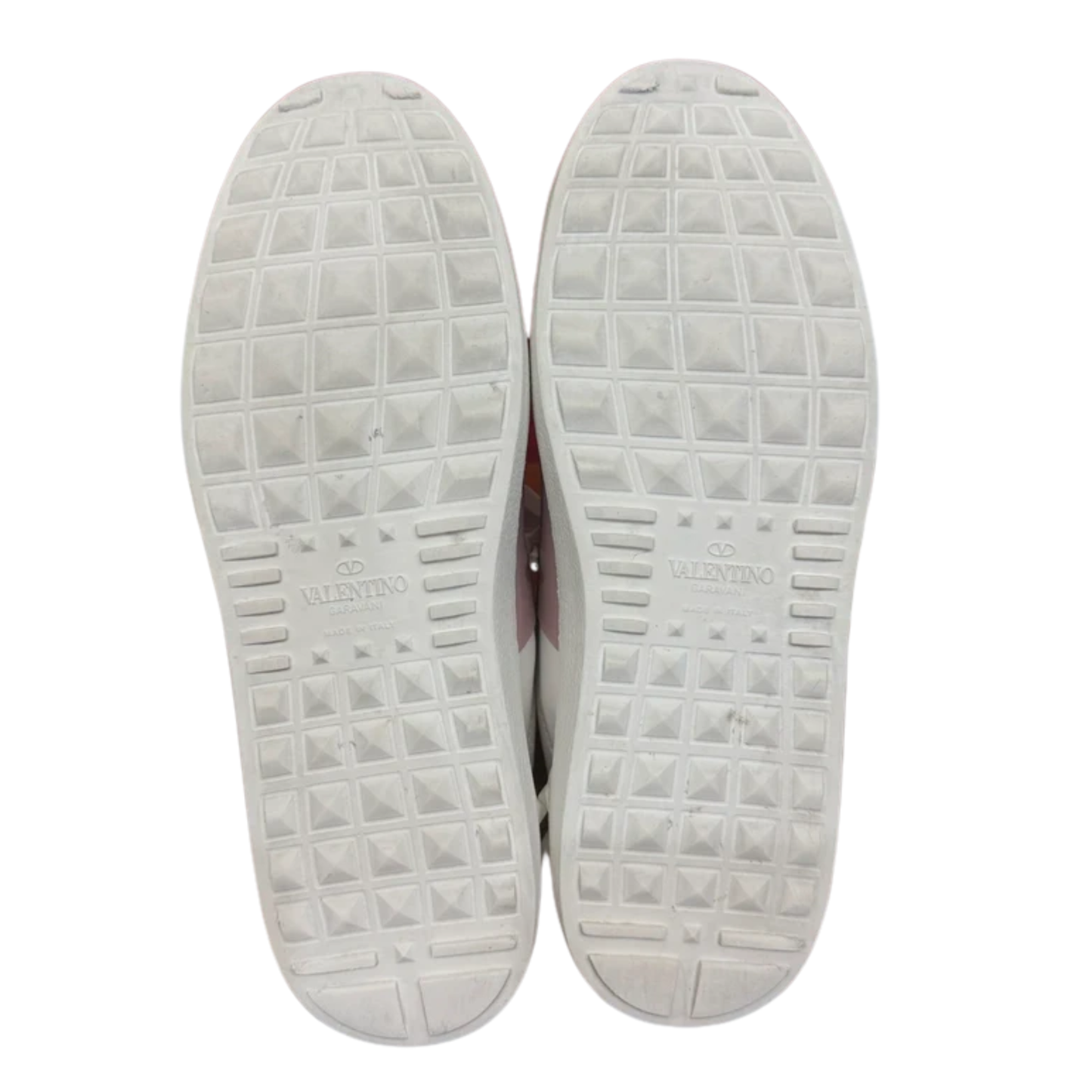 Valentino Garavani Rockstud Open Sneakers (Pink) (Womens)