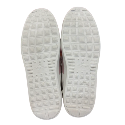 Valentino Garavani Rockstud Open Sneakers (Pink) (Womens)
