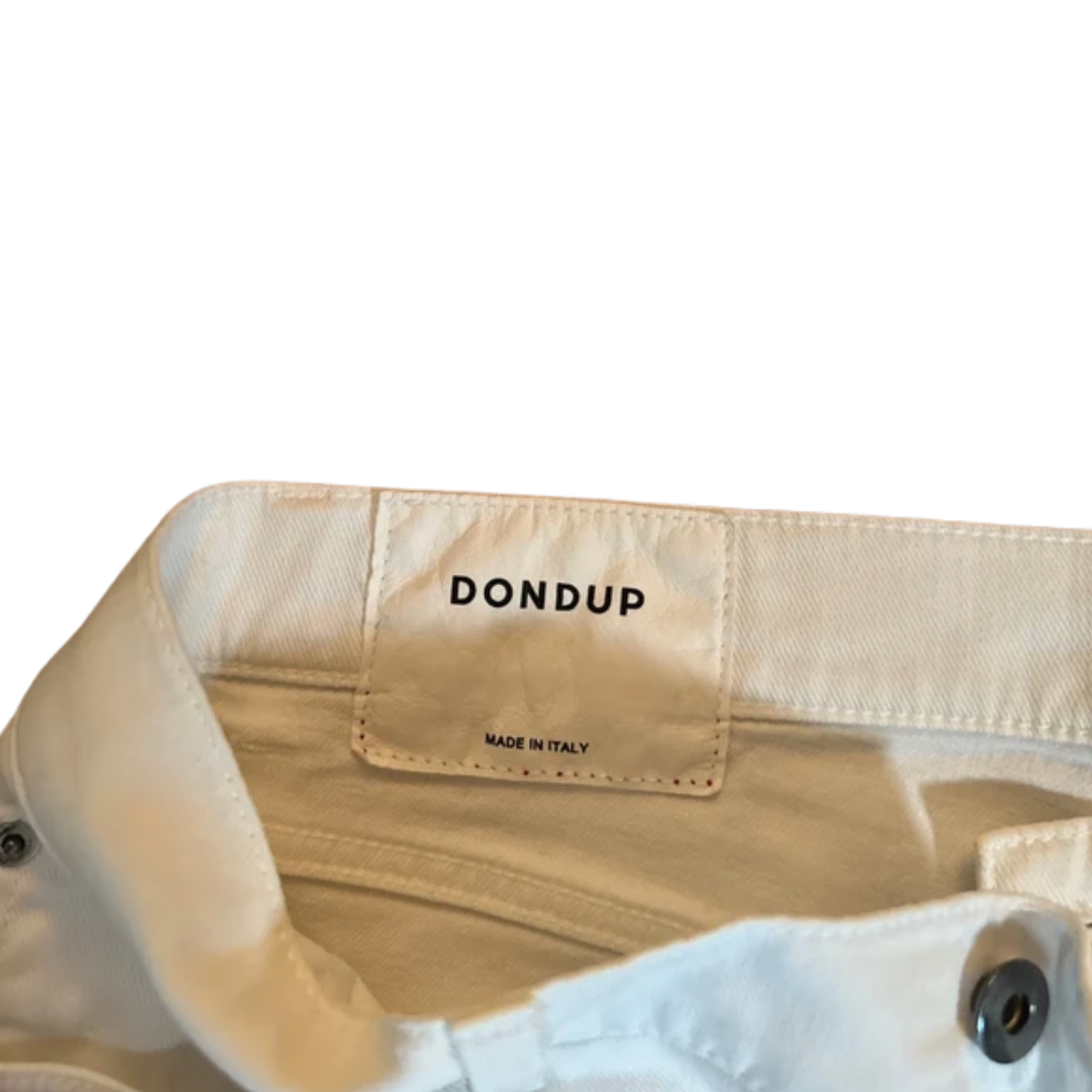 Dondup Mius Slim Fit Jeans (White)