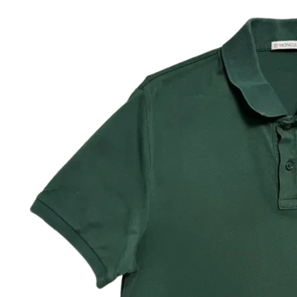 Moncler Maglia Polo Shirt (Green)