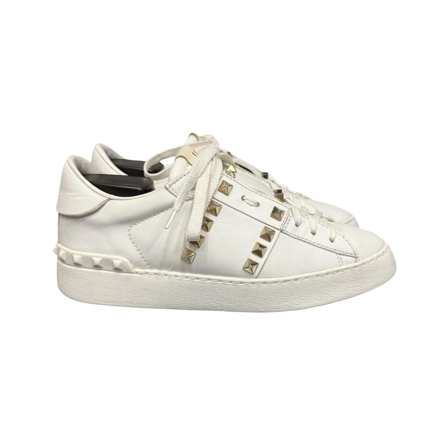 Valentino Open Sneakers (White) (Womens)