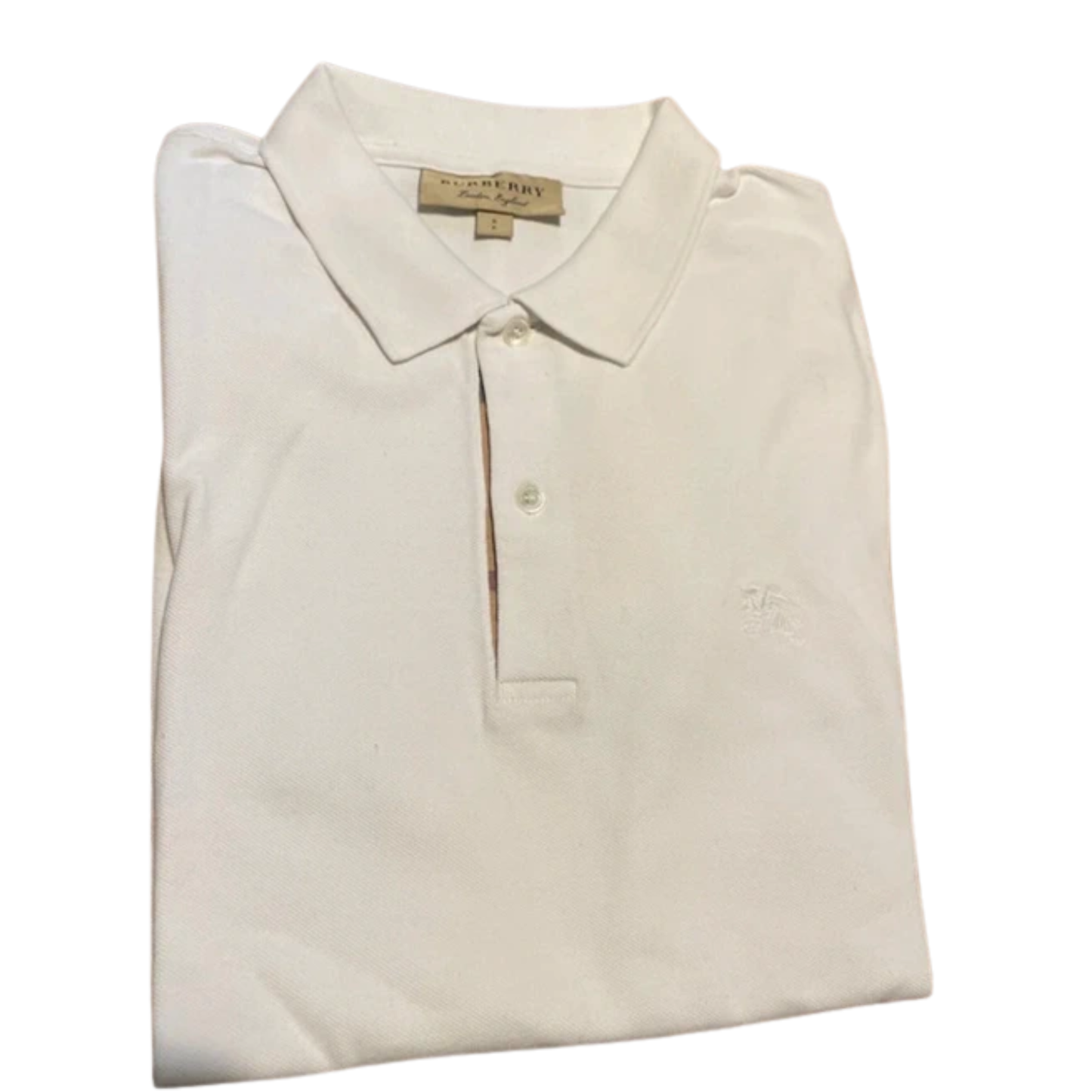 Burberry Polo Shirt (white)