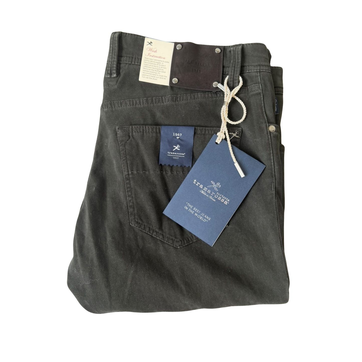 Tramarossa Leonardo Slim-fit Jeans (Olive)