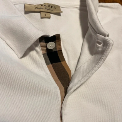 Burberry Polo Shirt (white)