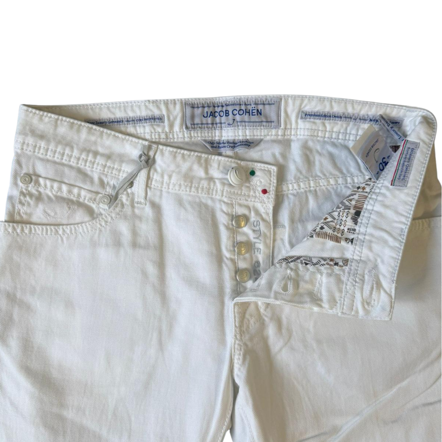 Jacob Cohën 622 Slim fit Jeans (white) (New)