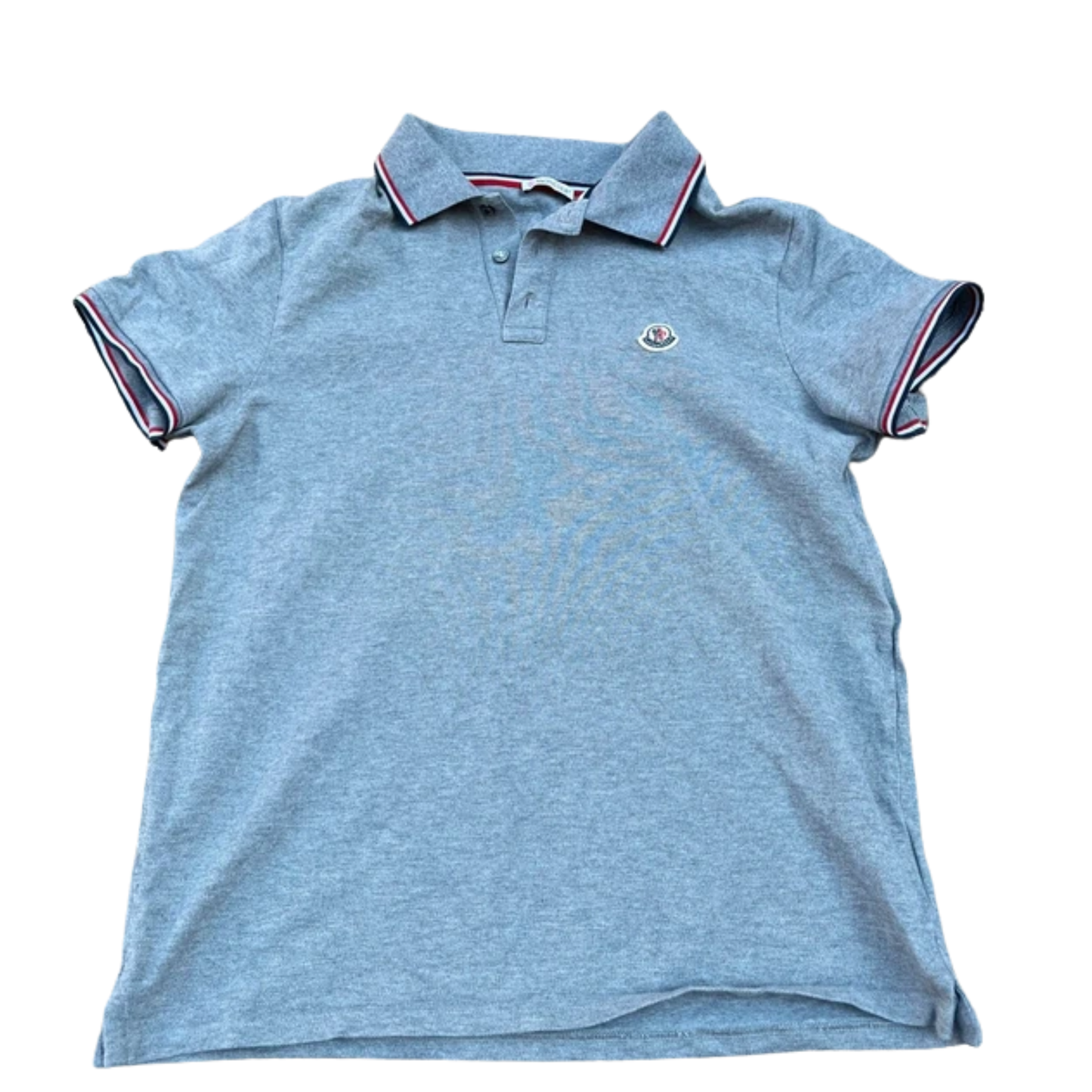 Moncler Maglia Polo Shirt (Gray)