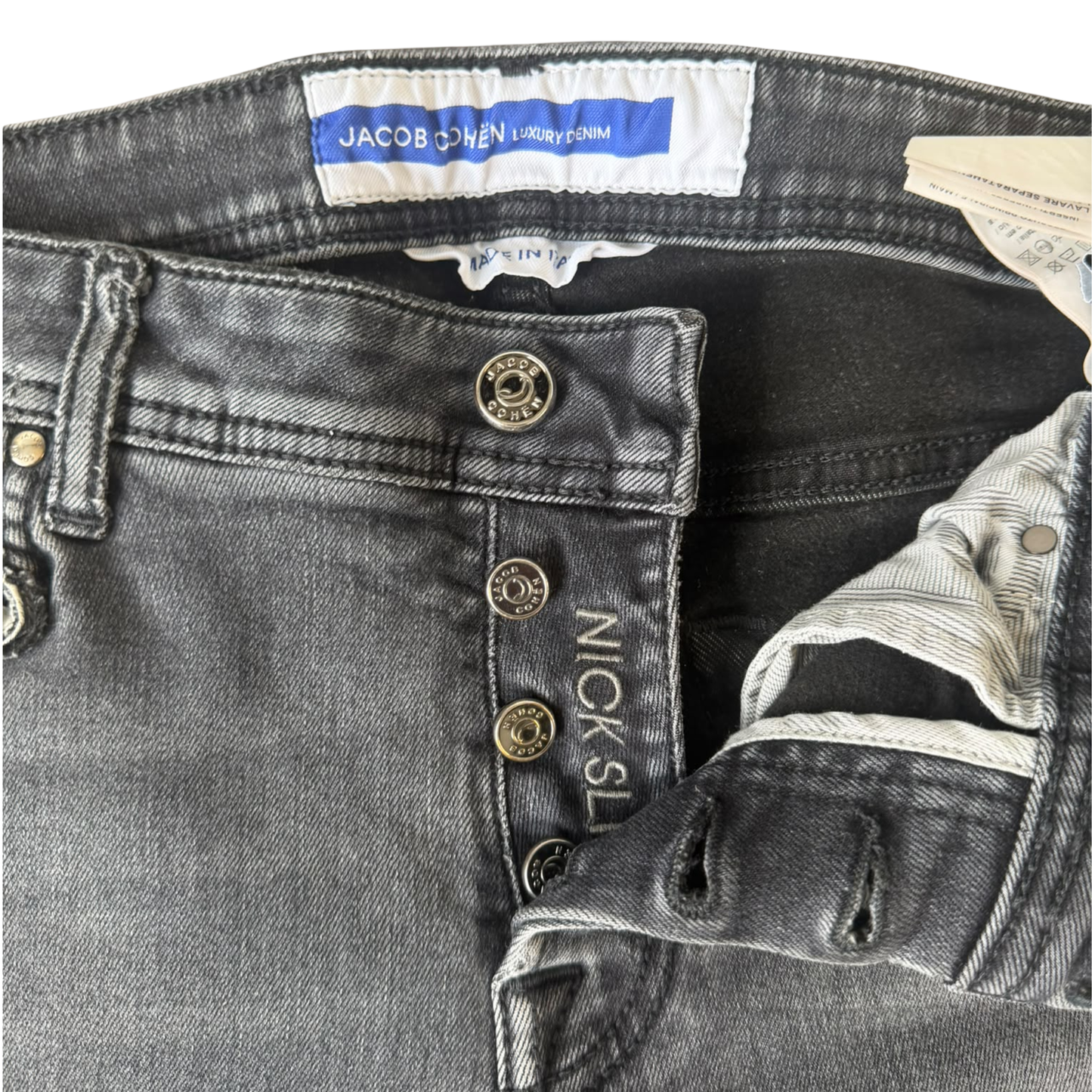Jacob Cohën Nick Slim fit Jeans (Gray)