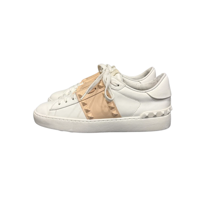 Valentino Open Sneakers (Beige) (Womens)