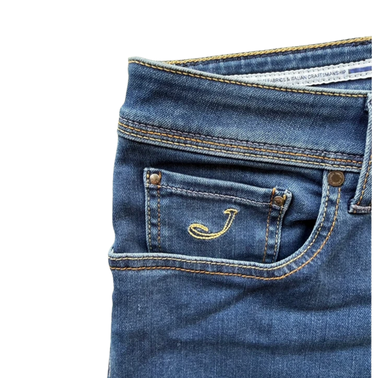 Jacob Cohën Bard Slim Fit Jeans (Navy)