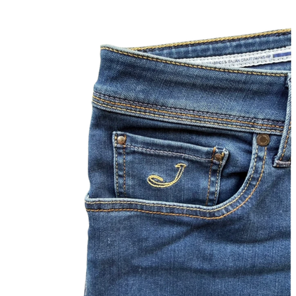 Jacob Cohën Bard Slim Fit Jeans (Navy)