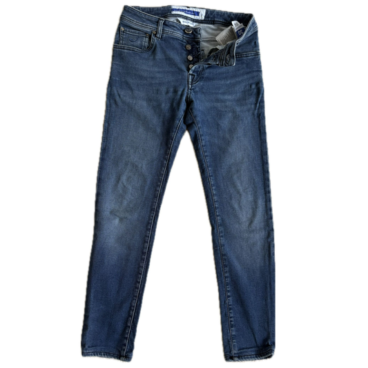 Jacob Cohën Nick Slim Fit Jeans (Navy)