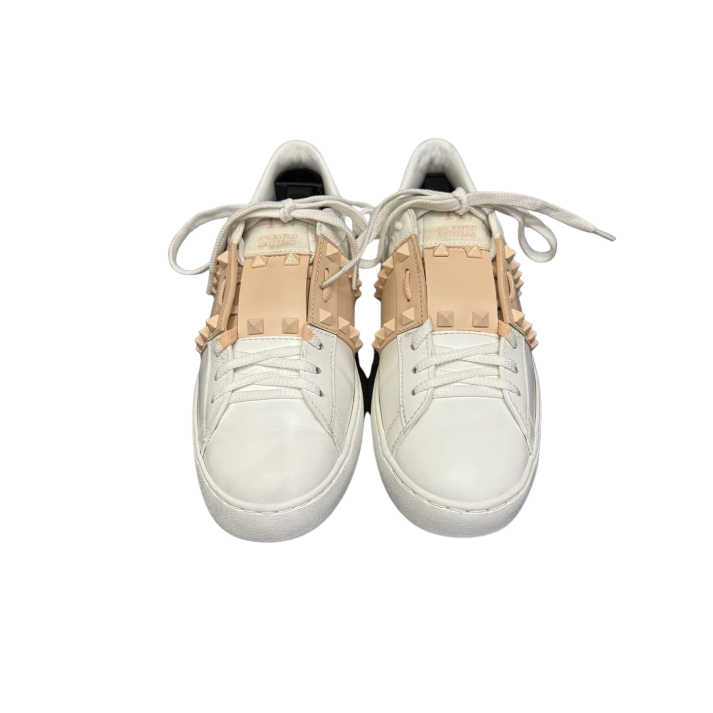 Valentino Open Sneakers (Beige) (Womens)