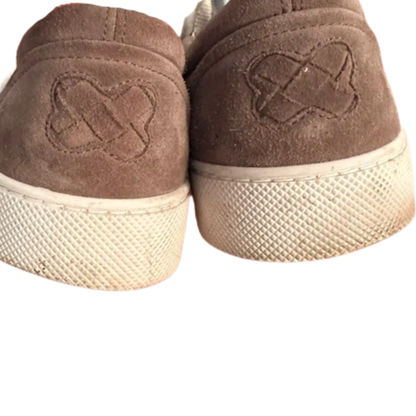 Bottega Veneta Low Slip-on Sneakers (Brown)