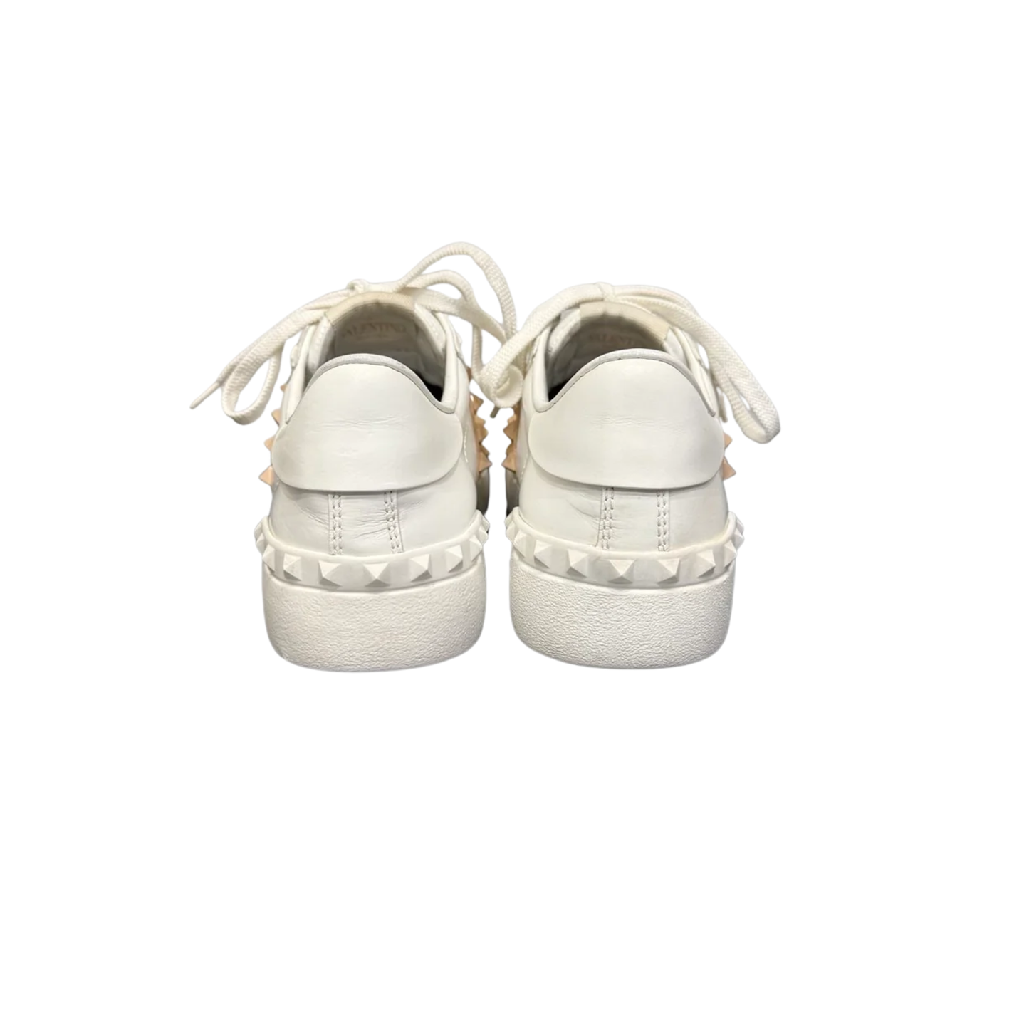 Valentino Open Sneakers (Beige) (Womens)