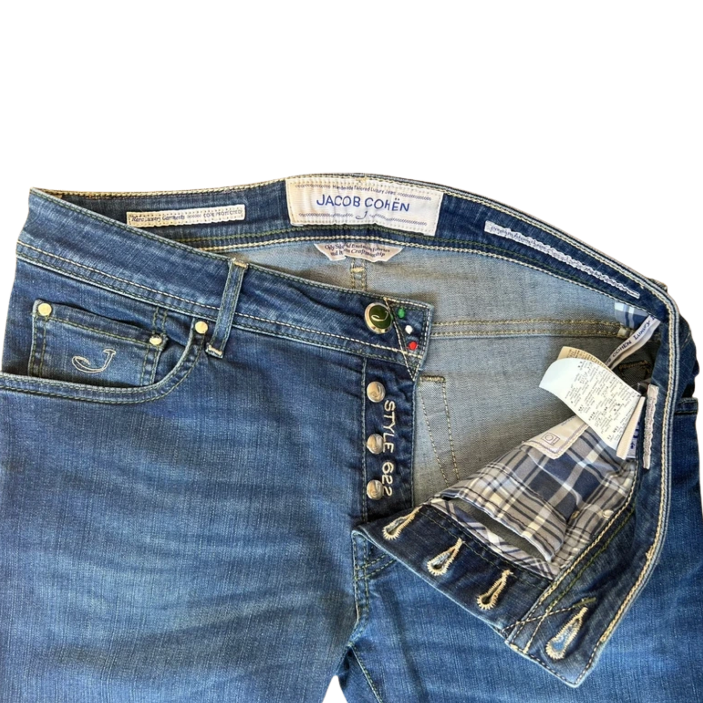 Jacob Cohën 622 Slim fit Jeans (Navy)