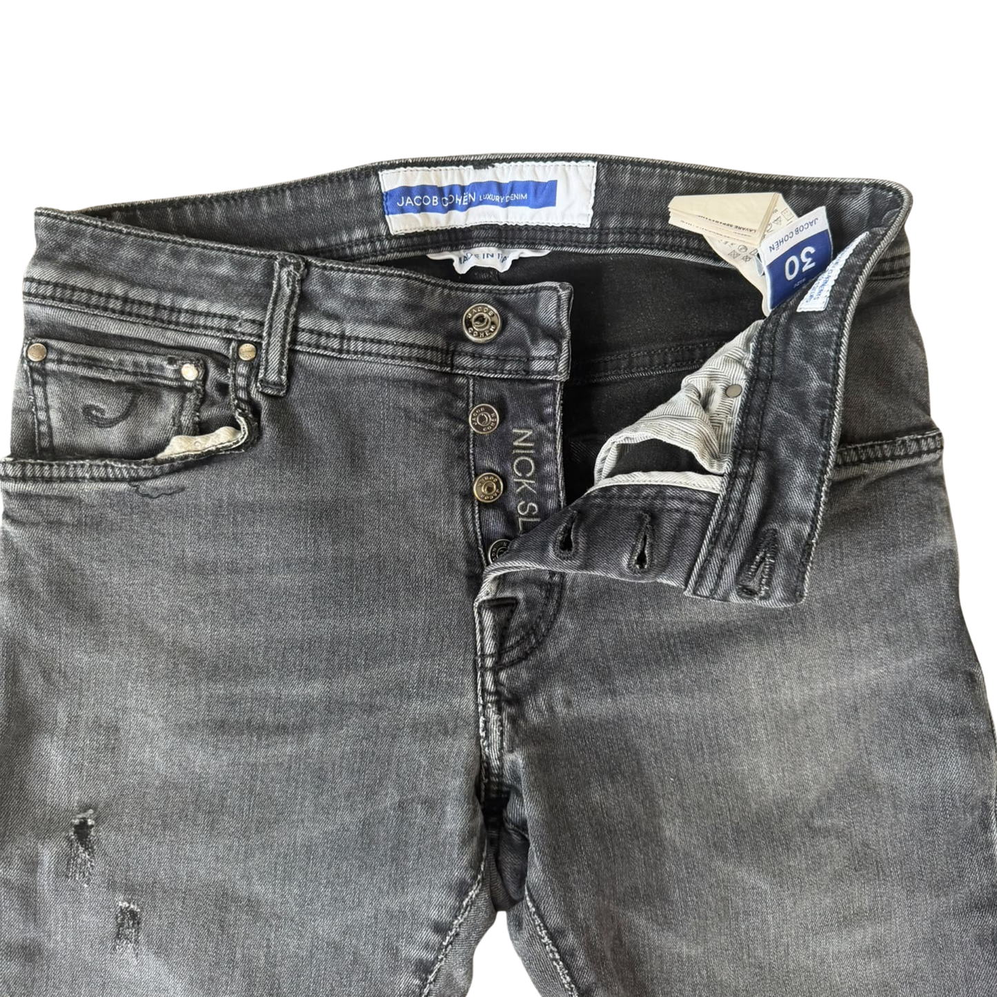 Jacob Cohën Nick Slim fit Jeans (Gray)